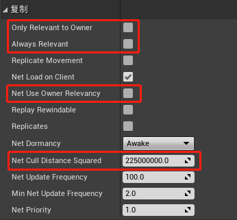 UE4网络相关性解读（Relevant）